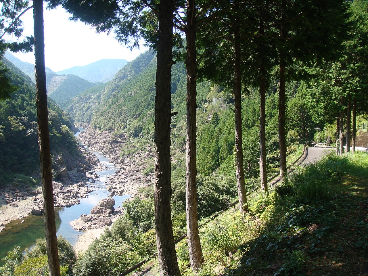 北山村の風景